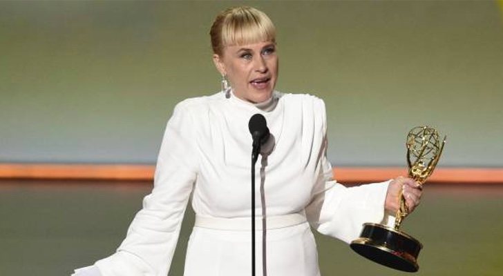 Patricia Arquette, recogiendo su Emmy 2019