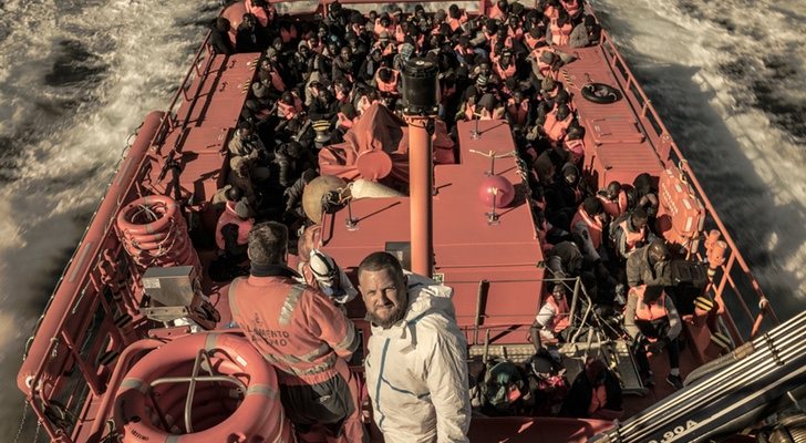 David Beriain, en &#39;Clandestino en España: Vida y muerte en el Mediterráneo&#39;