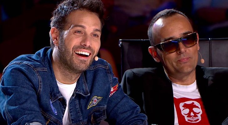 Dani Martínez y Risto Mejide en 'Got Talent España'