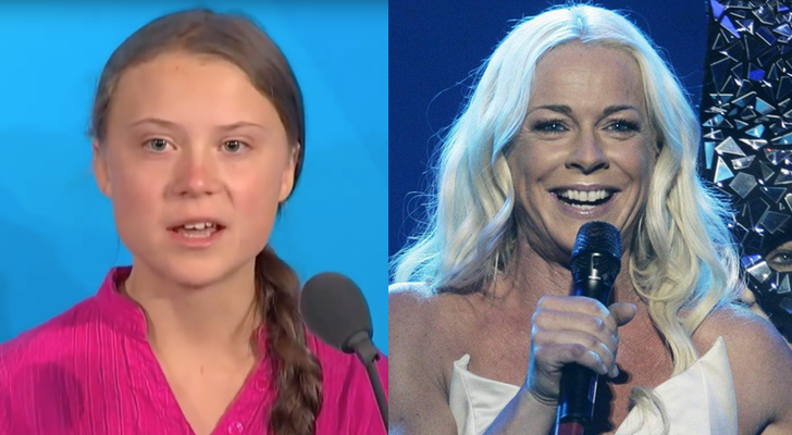 Greta Thunberg y Manela Ernman