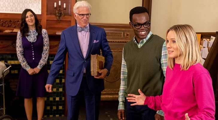 Protagonistas de 'The Good Place'