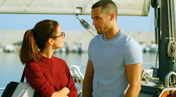 María Pedraza y Jesús Mosquera, en 'Toy Boy'