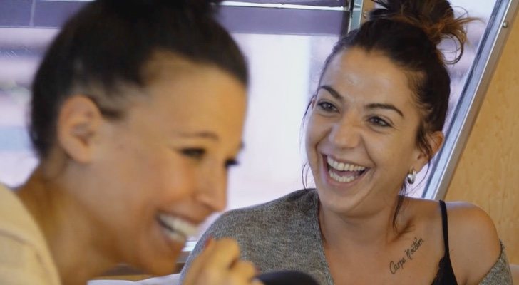 Tamara con Lorena, en 'Donde menos te lo esperas'