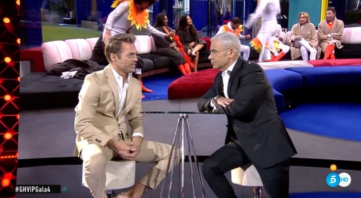 Hugo Castejón habla con Jorge Javier Vázquez tras su expulsión de 'GH VIP 7'