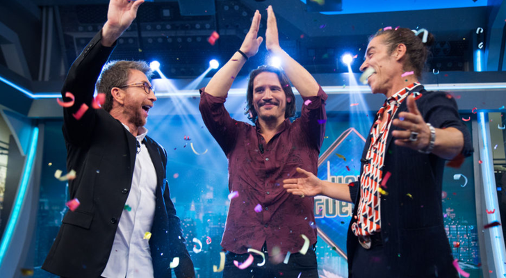 Pablo Motos, Óscar Jaenada y Sergio Peris-Mencheta