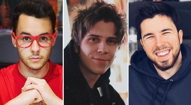 TheGrefg, ElRubius y Willyrex