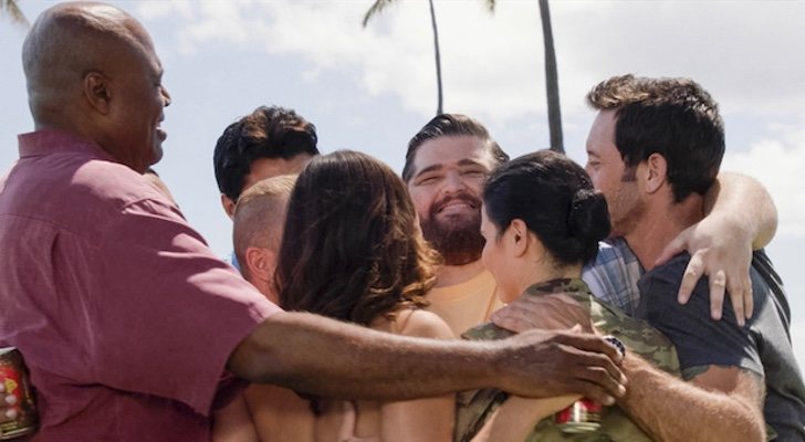 El equipo de 'Hawai 5.0' se despide de Jerry Ortega (Jorge Garcia)