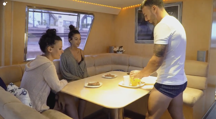 Lorena, Tamara y Javi en 'Donde menos te lo esperas'