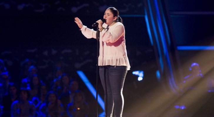 María Calero en 'La Voz Kids'