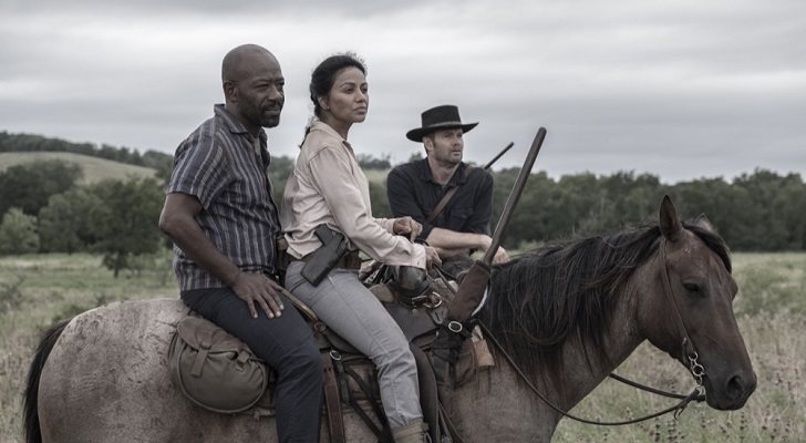 Morgan y Grace juntos en 'Fear The Walking Dead'