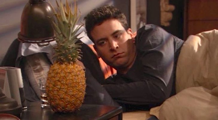 El personaje de Ted Mosby en el episodio de la piña de 'Cómo conocí a vuestra madre'