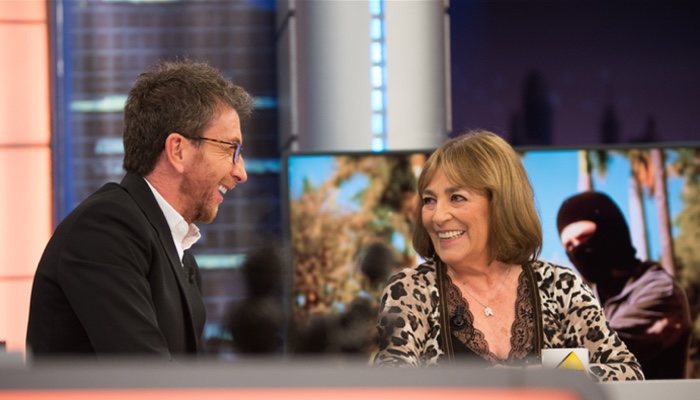 Pablo Motos y Carmen Maura