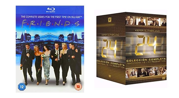 &#39;Friends&#39; y &#39;24&#39;