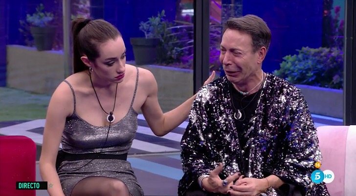 Adara y el Maestro Joao, derrumbados ante la expulsión de Dinio en la Gala 5 de 'GH VIP 7'