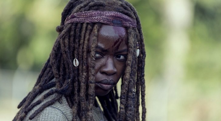Danai Gurira como Michonne en 'The Walking Dead'