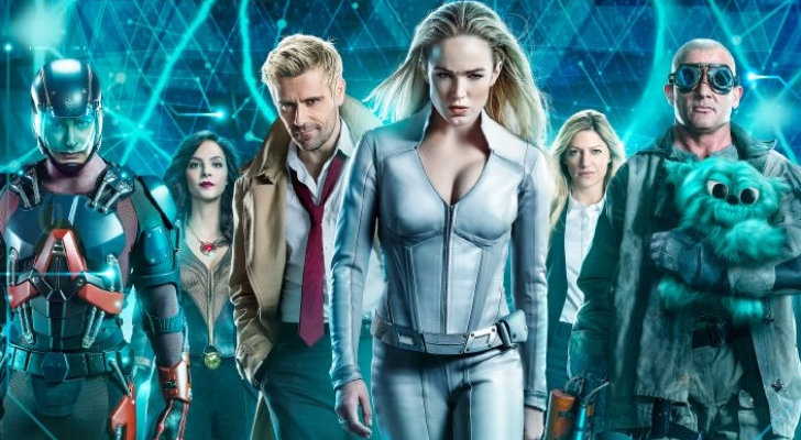 Parte de los protagonistas de 'Legends of Tomorrow'