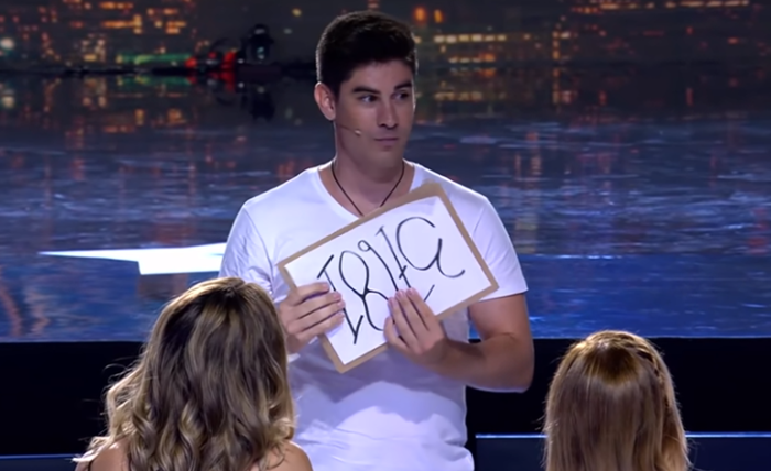 Juanma impresiona con su truco en 'Got Talent España'