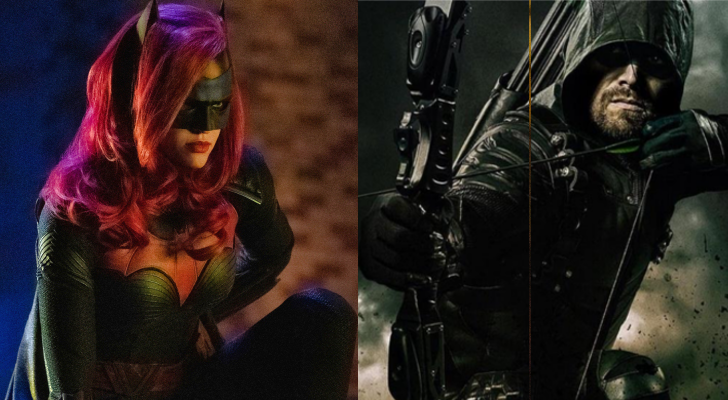 Batwoman y Flecha Verde en sus versiones del Arrowverso