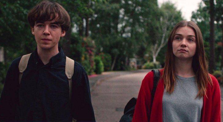 James y Alyssa en &#39;The End of the F***ing World&#39;