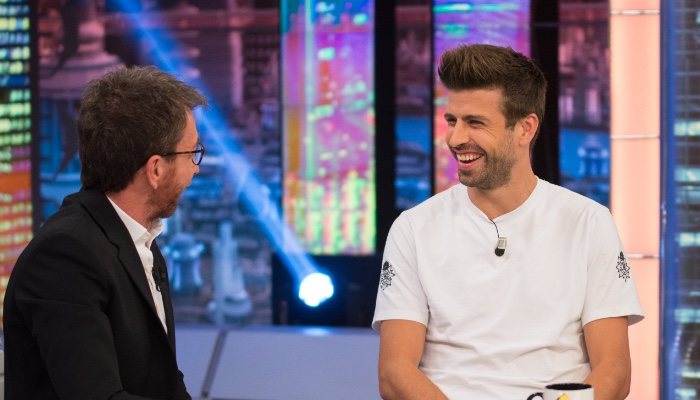 Piqué visitó 'El hormiguero' junto al tenista David Ferrer