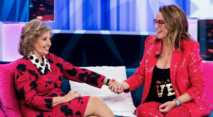 María Teresa Campos y Toñi Moreno en 'Aquellos maravillosos años'