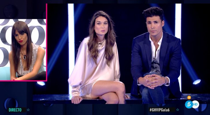Sofía Suescun, atenta al último encuentro de Estela y Kiko Jiménez en 'GH VIP 7'