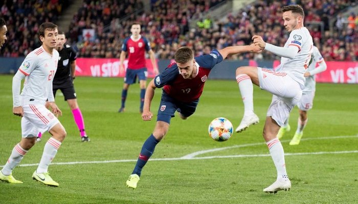 Noruega y España firmaron un empate en La 1