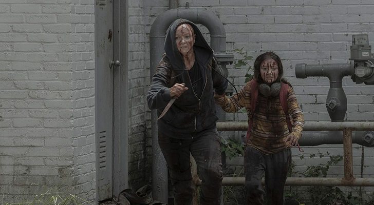 Alpha y Lydia siete años atrás en 'The Walking Dead'