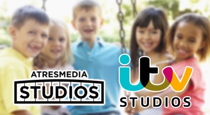 Logos de Atresmedia Studios e ITV Studios que preparan 'Trust Me I'm a Six-Year-old'