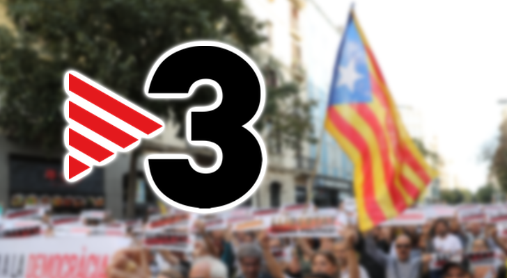 TV3, líder en una jornada histórica