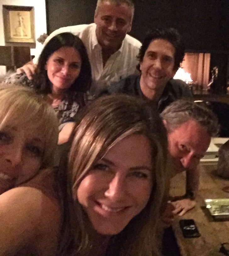 Reencuentro de los protagonistas de &#39;Friends&#39;