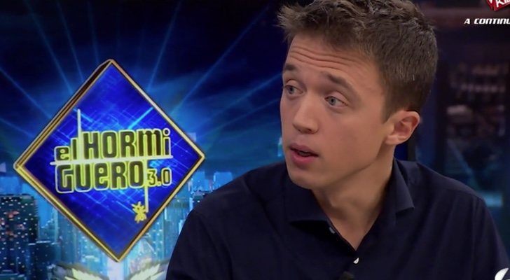 Íñigo Errejón, en 'El hormiguero'
