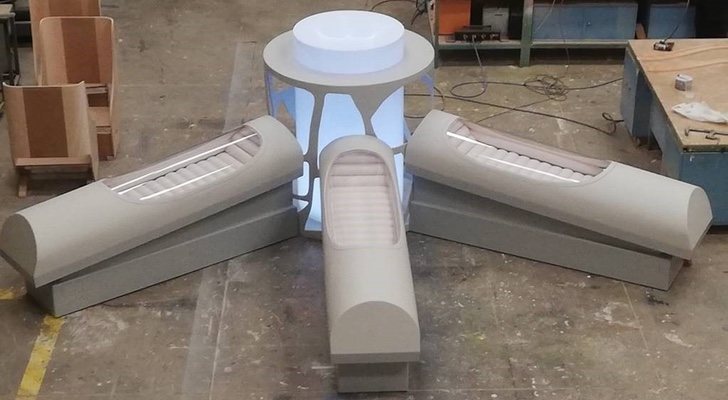 Construcción de las cápsulas de 'Estoy vivo'