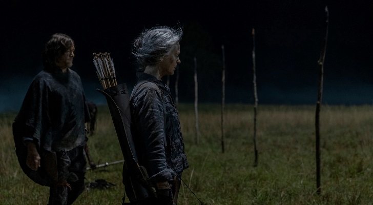 Daryl y Carol en 'The Walking Dead'