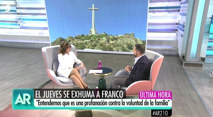 Santiago Abascal deja clara su postura en &#39;El programa de Ana Rosa&#39;