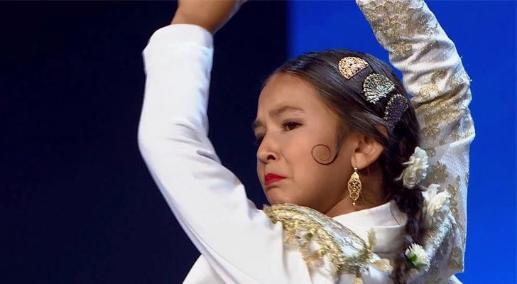 Triana durante su actuación en &#39;Got Talent España&#39;