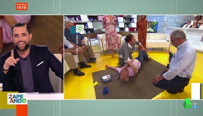 La maniobra de RCP que fue objeto de mofa en 'Zapeando'