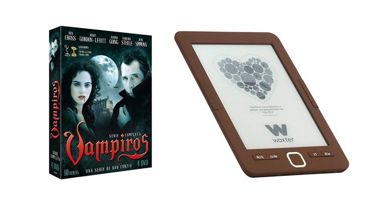 'Vampiros' y lector de libros electrónicos