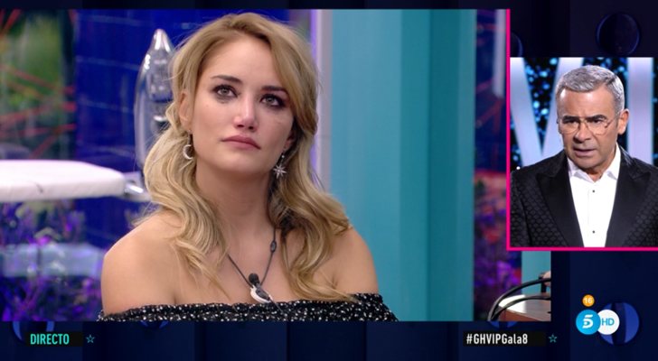 Jorge Javier habla con Alba Carrillo en 'GH VIP 7'