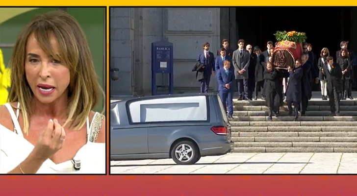 María Patiño habla de la exhumación de Franco en 'Sálvame'