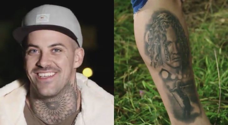 Manu, pretendiente de Yasmín, lleva tatuado en su pierna la cara de David Bisbal