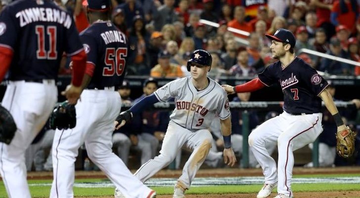 Los Houston Astros se llevaron la victoria frente a los Washington Nationals