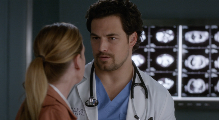 Meredith y DeLuca en 'Anatomía de Grey'