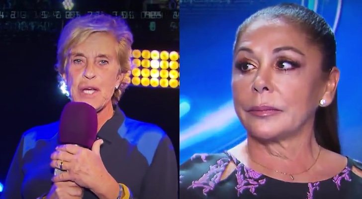 Chelo García-Cortés e Isabel Pantoja se reencuentran en la rueda de prensa de 'Idol Kids'