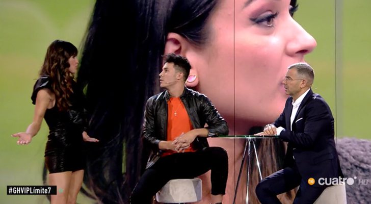 Sofía Suescun y Kiko Jiménez discuten ante Jorge Javier en 'GH VIP 7'