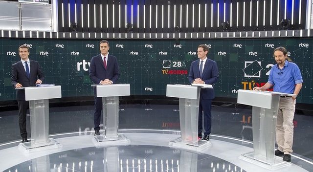 El debate electoral del 4-N enfrenta a RTVE y la Academia por su coste ...