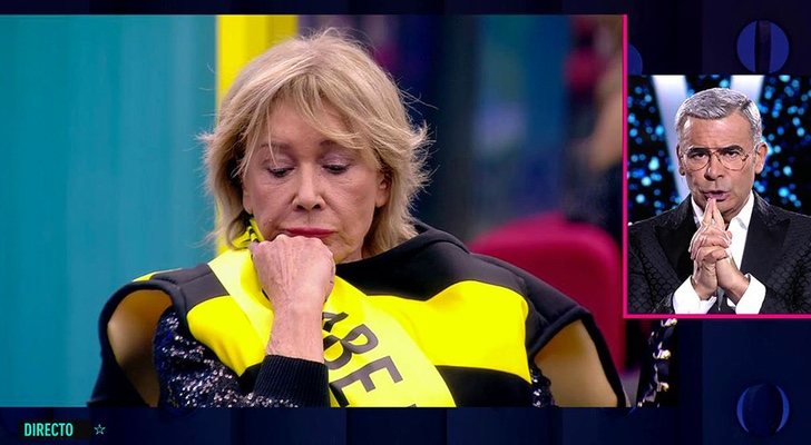 El momento de la disputa entre Jorge Javier Vázquez y Mila Ximénez en 'GH VIP 7'