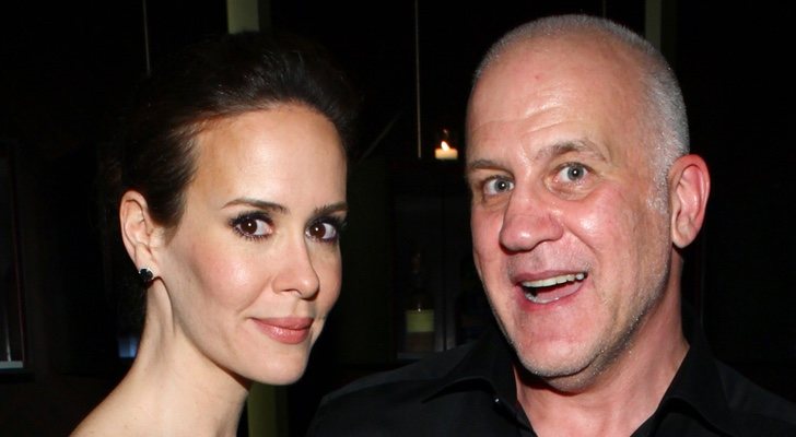 Sarah Paulson y Ryan Murphy