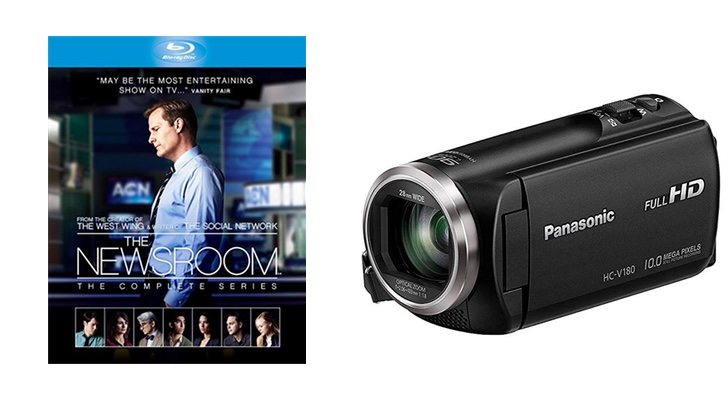 &#39;The Newsroom&#39; y videocámara
