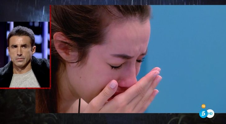 Hugo, conmovido por las lágrimas de Adara en la Gala 9 de 'GH VIP 7'